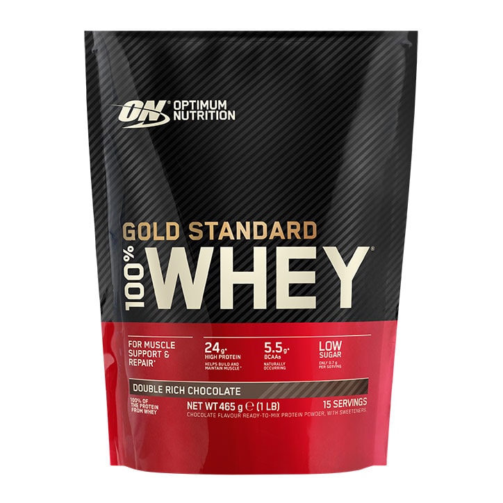 Optimum Nutrition Gold Standard 100% Whey Protein Double Rich Chocolate 465g